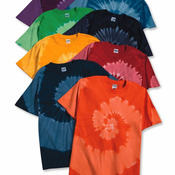 Tone-on-Tone Spiral T-Shirt