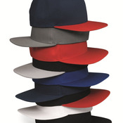 Five-Panel Flat Bill Cap