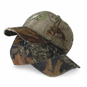 Torn Visor Camouflage Cap