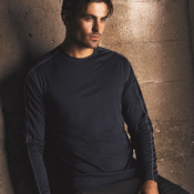 Long Sleeve Pieced Interlock T-Shirt