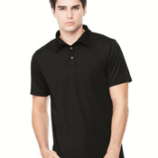 Performance 3-Button Mesh Polo