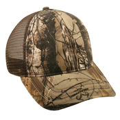 Mesh Back Camo Cap With Flag Undervisor