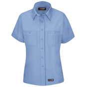 Ladies' Short Sleeve Work Shirt