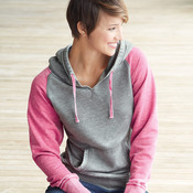 Ladies' Zen Fleece Raglan Sleeve Hooded Sweatshirt