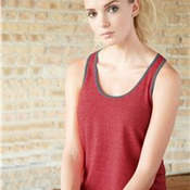 Eco Mock Twist Ladies' Ringer Tank