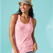 Ladies' Racerback Burnout Tank Top