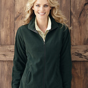 Ladies' Moisture-Resistant Micro Fleece Jacket